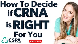 #38: What Does A CRNA Do? How Do I Know It Is The Right Career For Me?