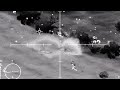 AC-130 Gunship firing at Insurgents - USAF - COMBAT FOOTAGE - ArmA 3