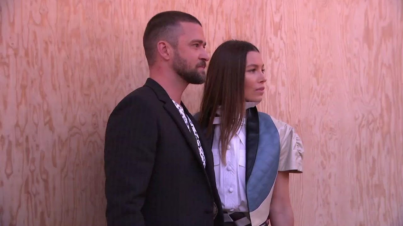 Jessica Biel and Justin Timberlake Turn Heads at Louis Vuitton Show