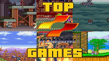 Top 10 Konami Games (Nintendo & Sega) #retrogames 