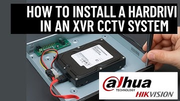 How to Install a Hard Drive in an XVR CCTV System | Step-by-Step Guide