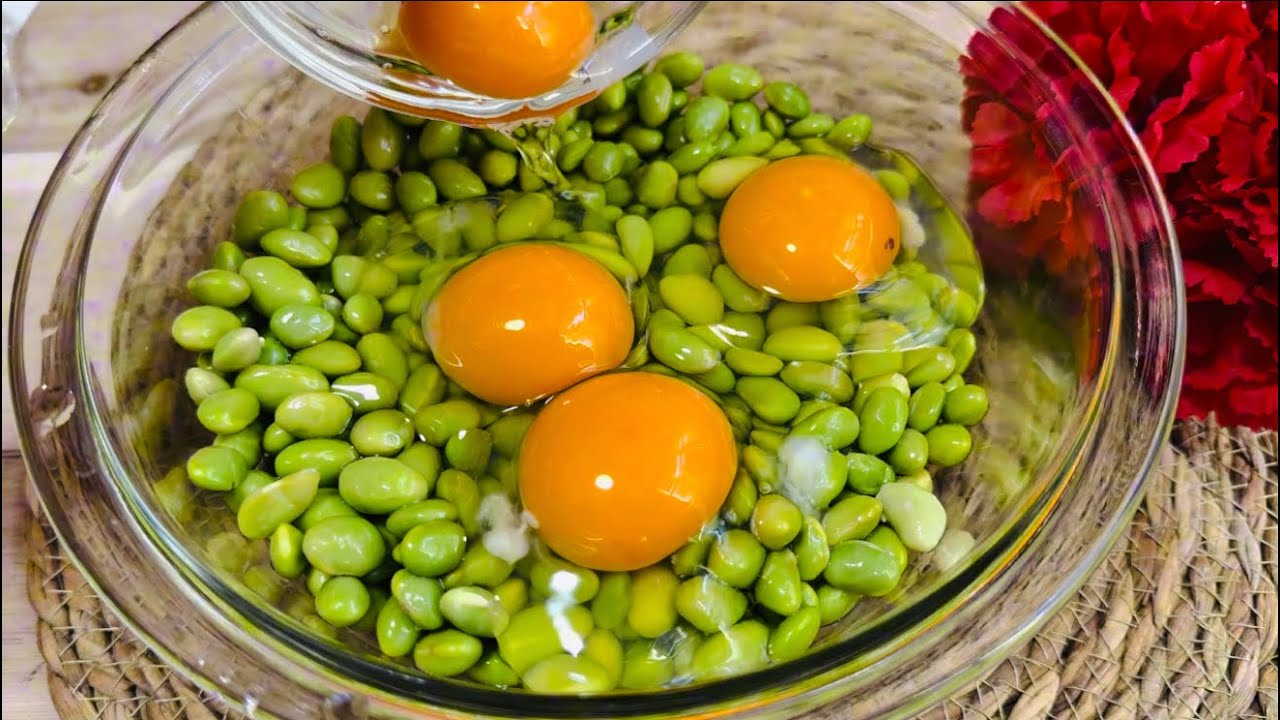 I’ve never had a soybean dish better than this! A simple yet nutritious dinner.