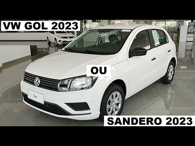 Comparativo Sandero 1.0 x Gol 1.0 (ficaria com qual deles