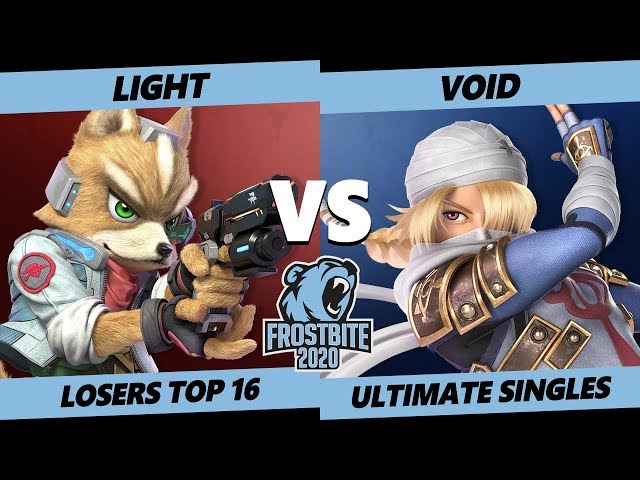 Frostbite 2020 SSBU Losers Top 16 - Rogue | Light(Fox) Vs CLG | VoiD (Pichu, Sheik) Smash Ultimate