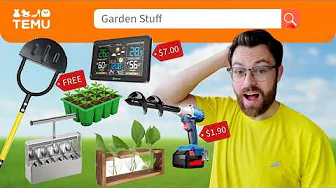 Temu Garden Products SHOCKED Me