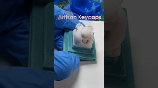 How I make artisan keycaps #keycaps #keyboard #diy #resin #moldmaking #art