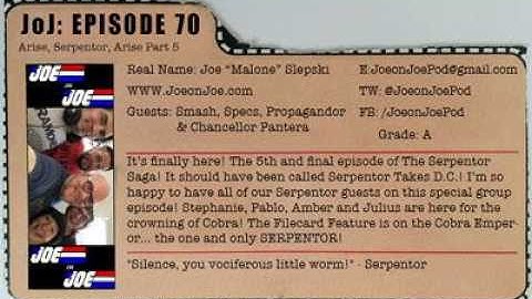 G.I. Joe Ep 70: Arise, Serpentor, Arise Part 5