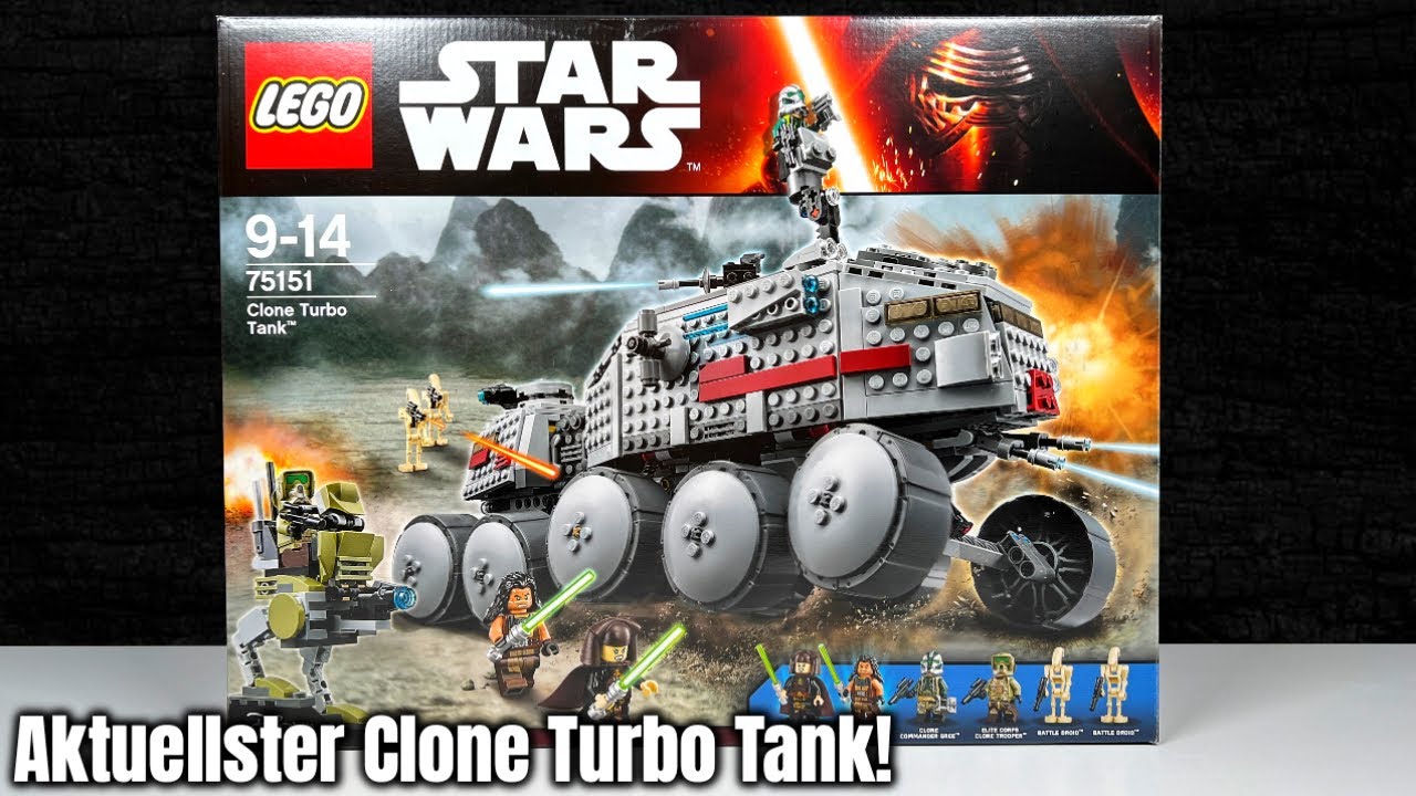 Fluch und Segen zugleich... | LEGO Star Wars 'Clone Turbo Tank' Review! Set  75151 - YouTube