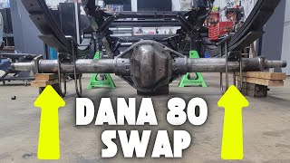 SWAPPING a DANA 80 into a Dentside Ford Truck: Will it Fit?