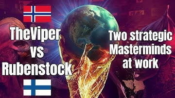 Viper vs Rubenstock - A strategic beauty of a game