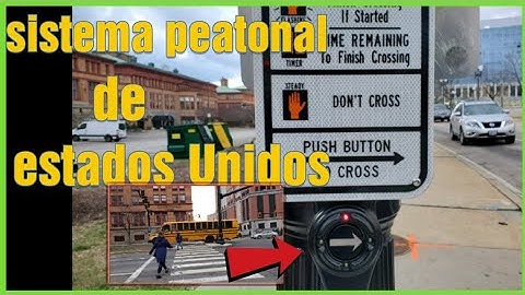 sistema peatonal inteligente de los  estados unidos (alta tecnología)
