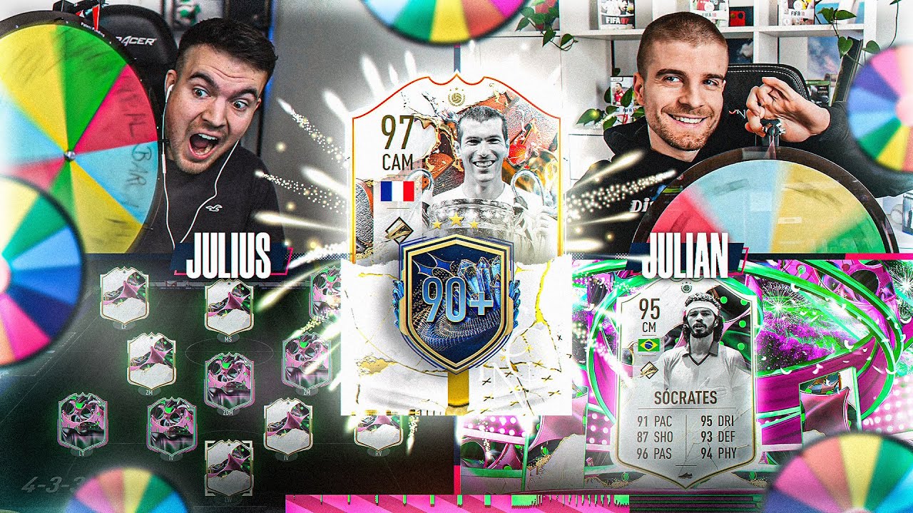 FIFA 23: PAST & PRESENT GLÜCKSRAD MIT NEUEM OP 90+ BRA/NIE/FRA ICON PACK  😱 🔥