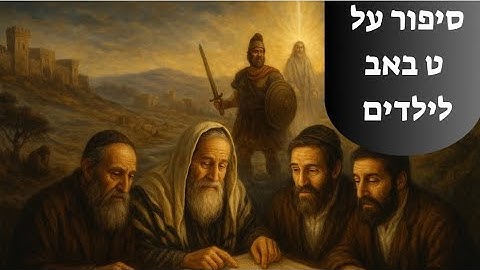 סיפור על ט באב#  לילדים קמצא ובר קמצא באמצעות - ai