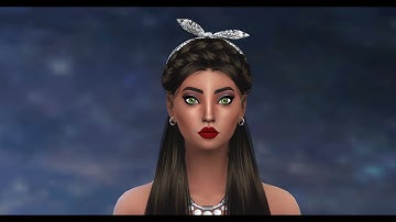The Sims 4: Create A Sim Collab w/ Rosillamasimmer/Simsella| Yin Yang inspired