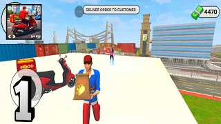 Delivery Boy: Bike Wheelie Game Gameplay Walkthrough Part 1 (Android & iOS) Tutorial