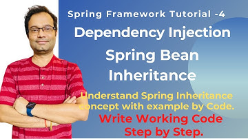 Spring Bean Inheritance | Parent | Eclipse Coding Step by Step with easy example