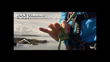 Rock Climbing - Tying into your harness 2 of 2 - Bowline