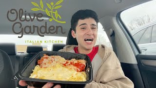 trying OLIVE GARDEN for the FIRST TIME