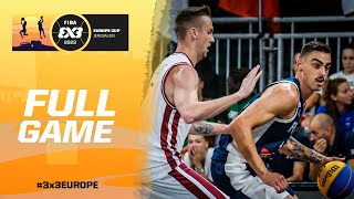 Latvia 🇱🇻 vs France 🇫🇷 | Men | 3RD Place Game | FIBA 3x3 Europe Cup 2023