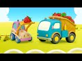 Мультики ПРО МАШИНКИ - Урожай и машинки Мокас - Развивающие мультфильмы для детей