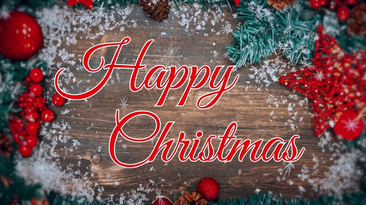 HOLIDAY SERENITY: 1 HOUR OF FESTIVE STATIC SCENE AND FALLING SNOW - 4K