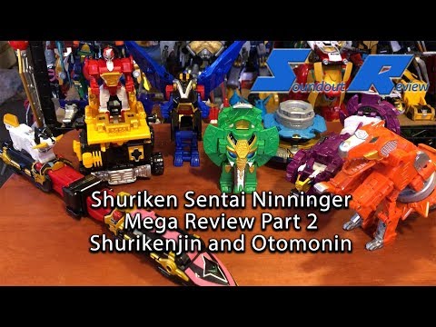 Shuriken Sentai Ninninger Mega Review Part 2 - Shurikenjin