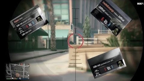 GTA 5 ONLINE!! SNIPER 1v1 WITH RANDOM PEOPLE 🤯😱