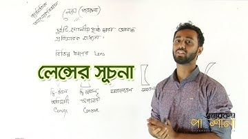 08. Introduction to Lens | লেন্সের সূচনা | OnnoRokom Pathshala