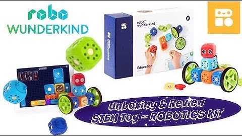 ROBO WUNDERKIND (Education Kit) Programmable STEM Toy Unboxing & Review | Fun Robots Coding For KIDS