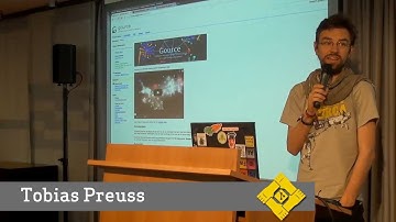 Git Merge • Gource (Tobias Preuss)