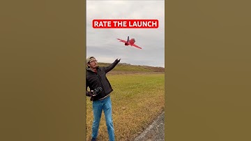 Rate The Hand Launch of this RC EDF Jet! This Jet is FAST! New Favorite Way to Launch Jets!! Rate It