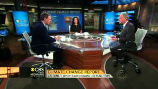 U.N. climate report   Extremely likely  humans responsible for global warming