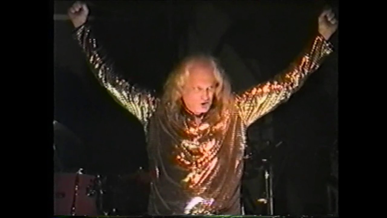 Copernicus solo concert at Franz Club. West Berlin, Germany. 1992.