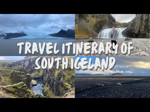 Travel Vlog | EP2 冰島南部景點筆記直接出發 Travel Itinerary of South Iceland
