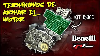 Benelli TNT 125 | Terminamos el motor de la Benelli con el KIT 150cc ✅|#4