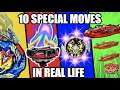 Learning 10 Beyblade Burst Turbo Special Moves IN REAL LIFE Learning 10 Beyblade Burst Turbo Special Moves IN REAL LIFE