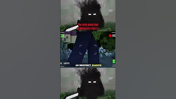 The truth about Null in Minecraft ( Part 3 ) #minecraft #minecraftshorts #minecraftcreepypasta #null