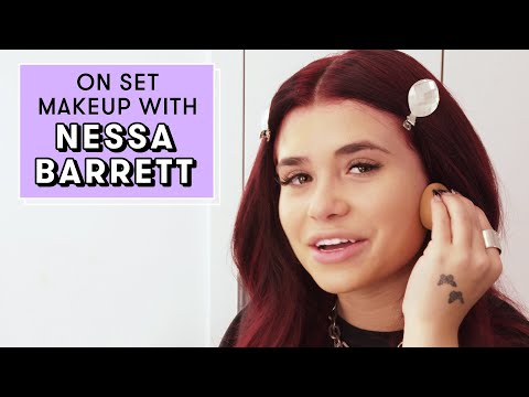 Nessa Barrett Shows You Her On-Set Makeup Routine | Seventeen