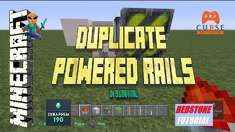 Minecraft XBOX/PS4/PS3 - "NEW" Duplication Glitch (How To Duplicate Powered Rails) Episode: 341
