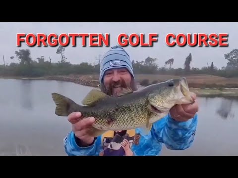 Fishing an ABANDONED Golf Course! #1 Winter Bait!