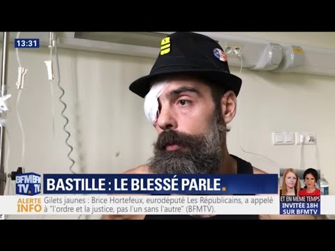 Jérôme Rodrigues témoigne   BFMTV: "J'ai été visé délibérément"