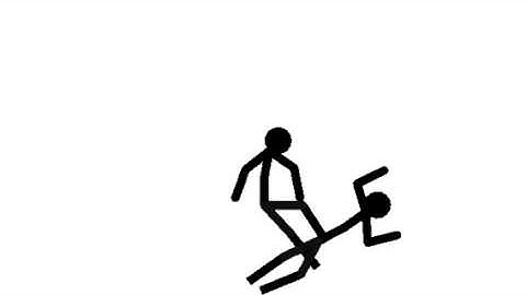 my first stickman animation fight test read description