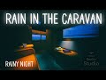 Rain Sound in the Caravan. Rain on the roof of the caravan. Good Sleep and Relaxation. Night Version