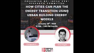 How Cities Can Plan the Energy Transition Using Urban Building Energy Models