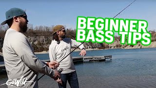 Bass Fishing Demonstration for Beginners | Casting, Retrieving, Rigging Lures & Strategy Tips screenshot 3