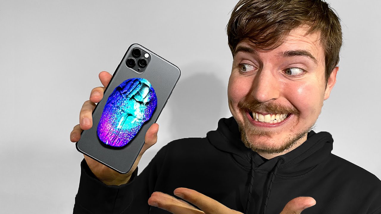 I Surprised MrBeast With Custom iPhones!