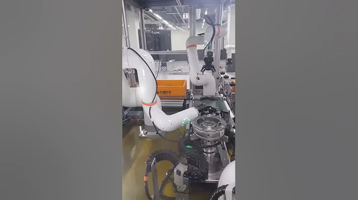 #DH-Robotics # Pick & place, part inspection in automotive industry with AG-95 adaptive gripper