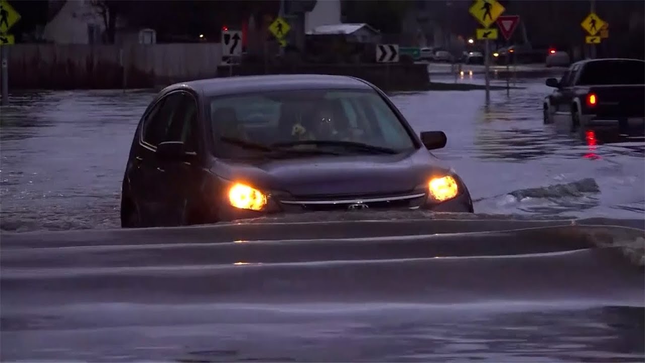 9th major storm slams West this year, snow blankets Midwest - YouTube