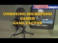 Microfono gamer Game factor MCG600 Unboxing