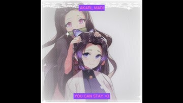 self insert of me and @Madi_not_found! ||#nezukokamado#shinobukocho#kny#besties